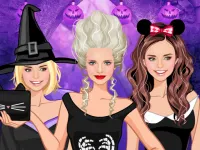 image bg Halloween dress up game