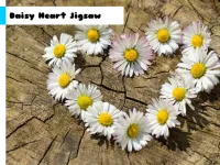 Daisy Heart Jigsaw image