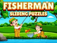 Fisherman Sliding Puzzles image