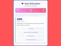 Quiz Education image